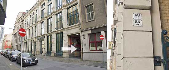 Einfahrt Kolmannhaus